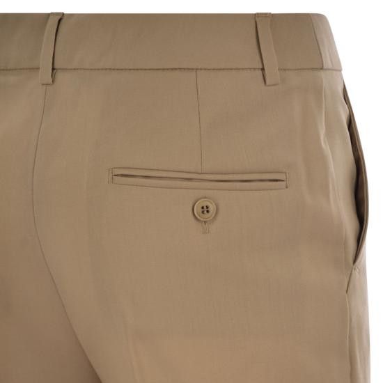 Weekend Max Mara WEEKEND MAX MARA Women Straight Pants 2515131151600 BEIGE Size 26" / US 2 / IT 38 - 4 Thumbnail