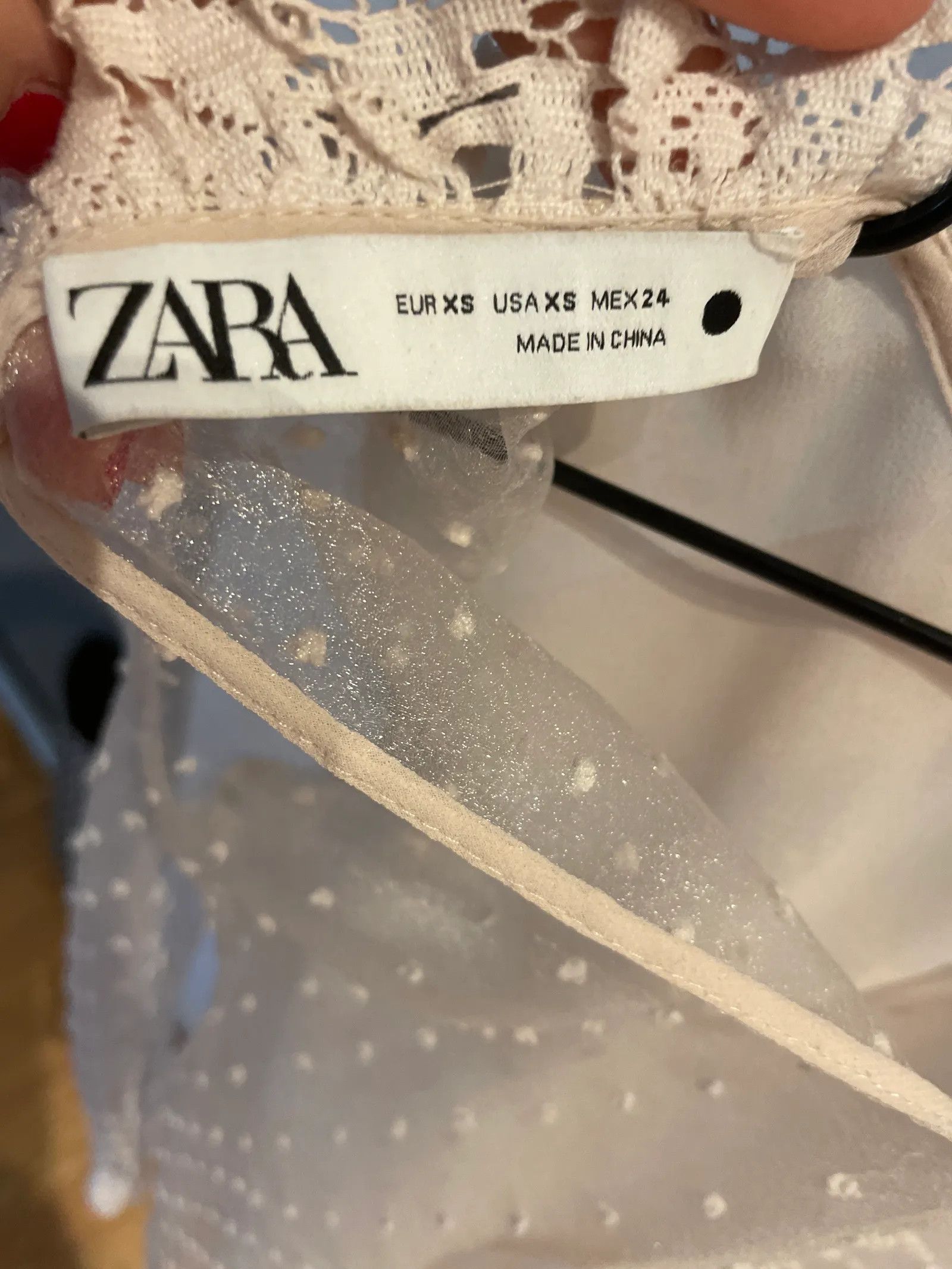 Zara Zara Blouse Size XS / US 0-2 / IT 36-38 - 2 Thumbnail