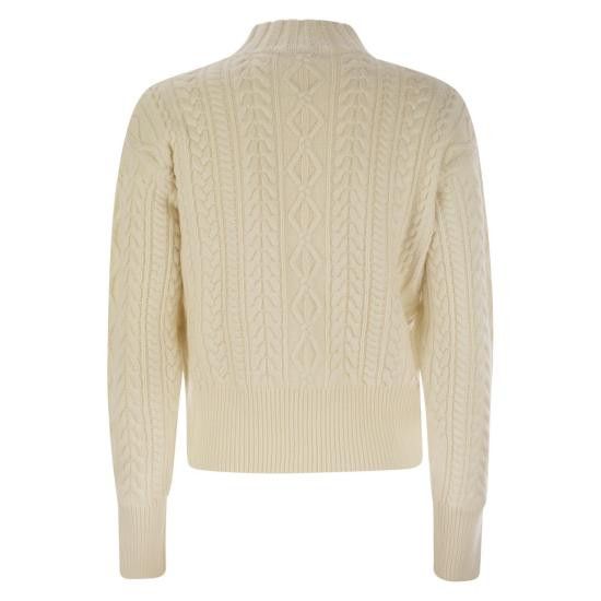 Max Mara MAX MARA Women Sweater 2511361041600 WHITE Size XS / US 0-2 / IT 36-38 - 2 Thumbnail