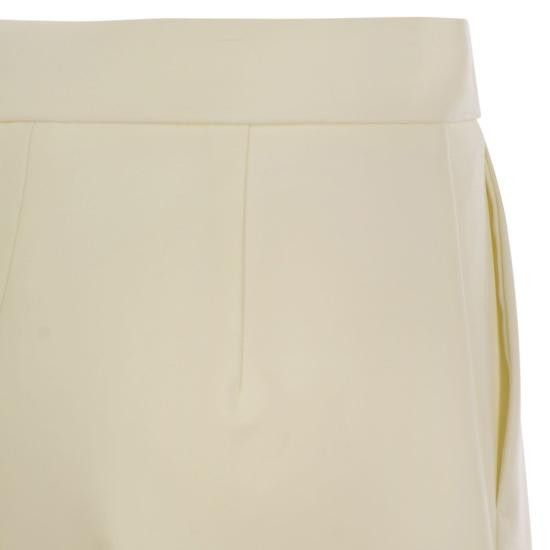 Max Mara MAX MARA Women Shorts & Burmudas 2511141011600 WHITE Size 28" / US 6 / IT 42 - 4 Thumbnail