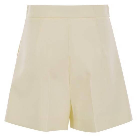 Max Mara MAX MARA Women Shorts & Burmudas 2511141011600 WHITE Size 28" / US 6 / IT 42 - 2 Thumbnail