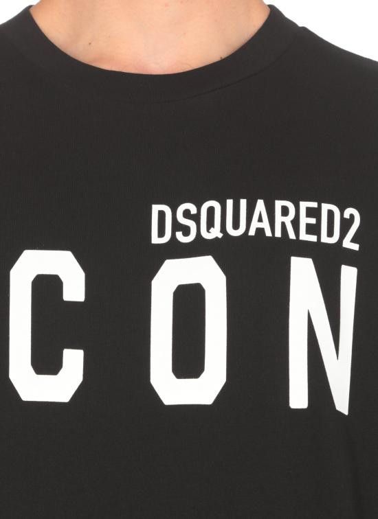 Dsquared2 DSQUARED2 Men T-Shirts S79GC0080D20020 900 BLACK Size US XS / EU 42 / 0 - 5 Thumbnail