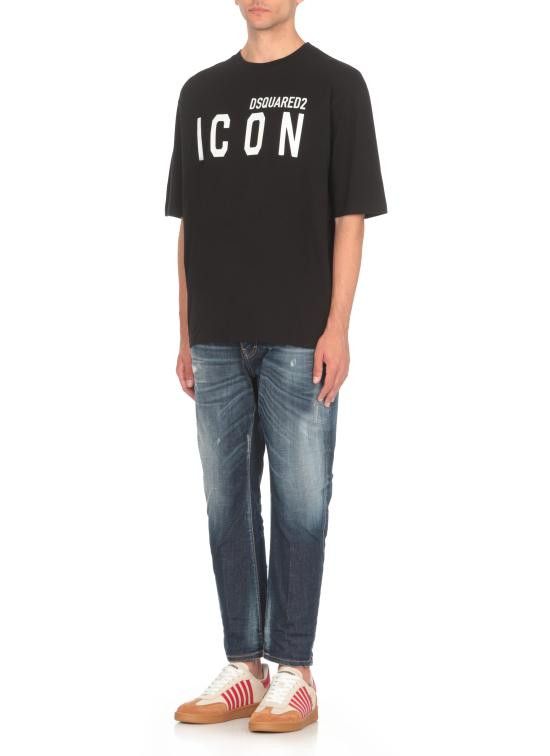 Dsquared2 DSQUARED2 Men T-Shirts S79GC0080D20020 900 BLACK Size US XS / EU 42 / 0 - 3 Thumbnail