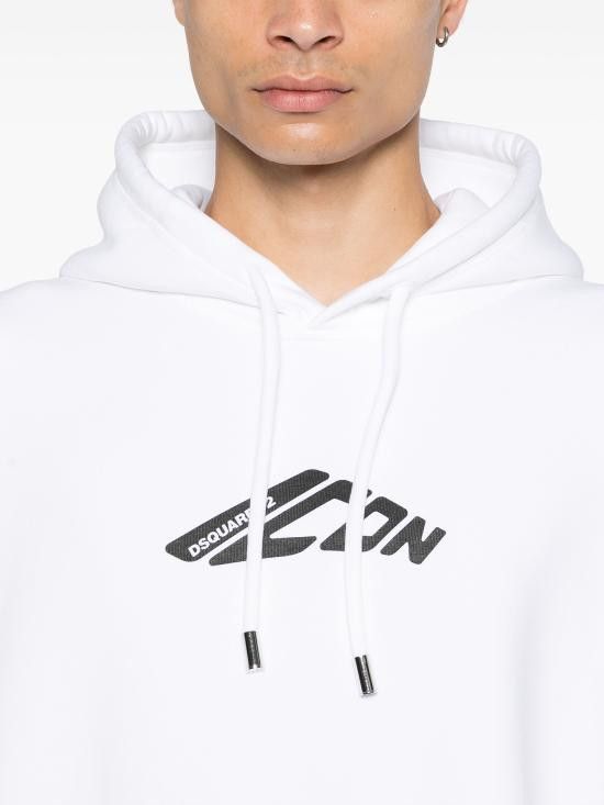Dsquared2 DSQUARED2 Men Hoodies S79GU0137D25007 100 WHITE Size US M / EU 48-50 / 2 - 5 Thumbnail