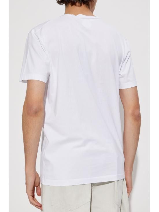 Dsquared2 DSQUARED2 Men T-Shirts S74GD1397D20020 100 WHITE Size US L / EU 52-54 / 3 - 4 Thumbnail
