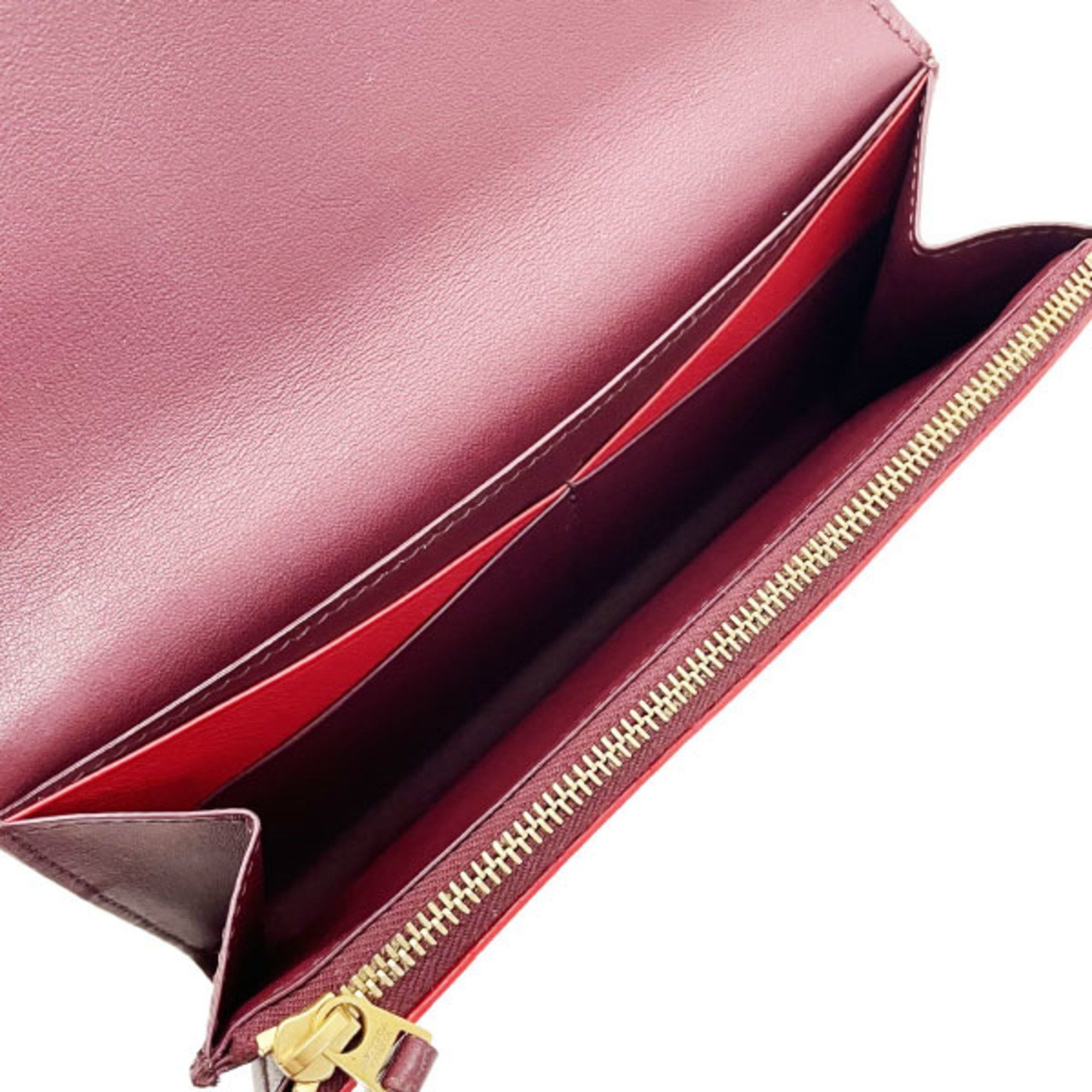 Bottega Veneta Bottega Veneta Bicolor Bi-fold Long Wallet Leather Bordeaux Red 608260 BOTTEGA VENETA ATAR-14142 Size ONE SIZE - 8 Thumbnail