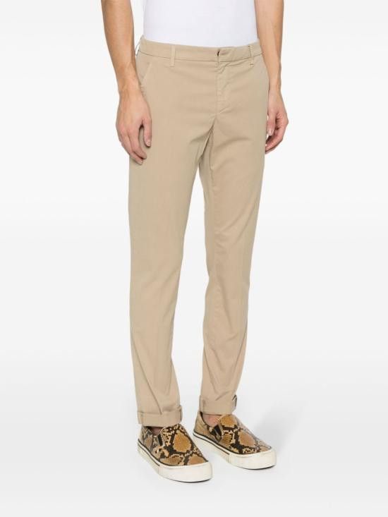Dondup DONDUP Men Straight Pants UP235GAUBERT GSE046PTD016 Beige Size US 36 / EU 52 - 2 Thumbnail