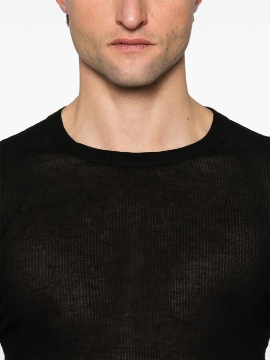 Rick Owens RICK OWENS Men T-Shirts RU01E5250RC 09 BLACK Size US L / EU 52-54 / 3 - 4 Thumbnail