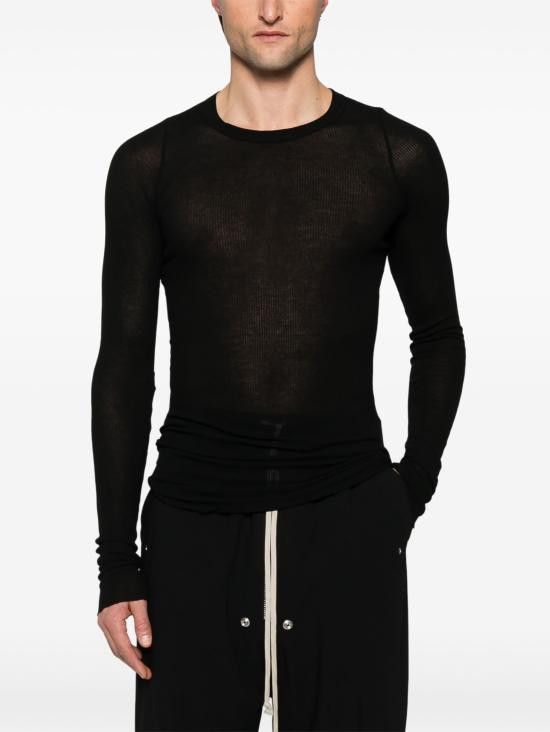 Rick Owens RICK OWENS Men T-Shirts RU01E5250RC 09 BLACK Size US L / EU 52-54 / 3 - 2 Thumbnail