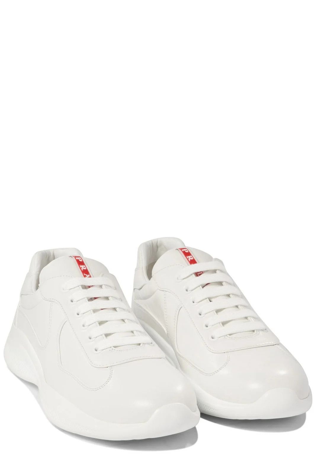 Prada Prada America's Cup Lace-Up Sneakers in White Size US 10.5 / EU 43-44 - 2 Thumbnail