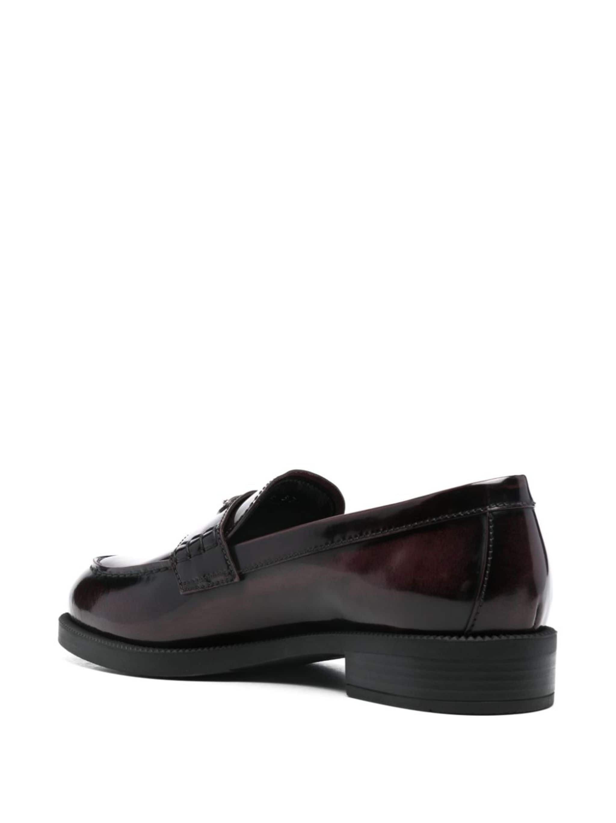 Prada Enamel Triangle Logo Loafers Size US 6 / IT 36 - 3 Thumbnail