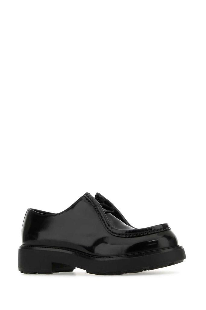 Prada Vitello Leather Diapason Lace-Up Oxfords Size US 11.5 / EU 44-45 - 2 Thumbnail