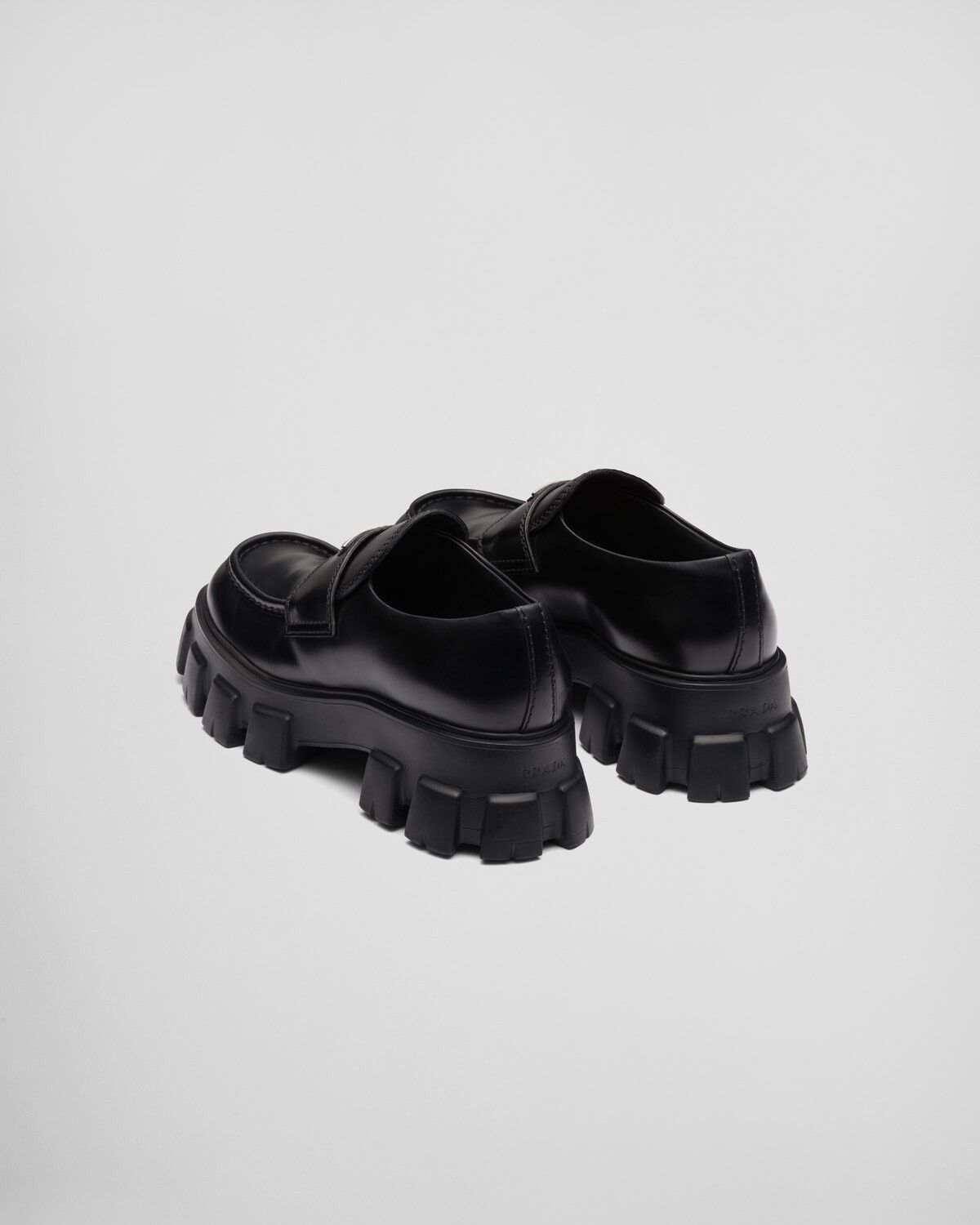 Monolith Brushed Leather Loafers