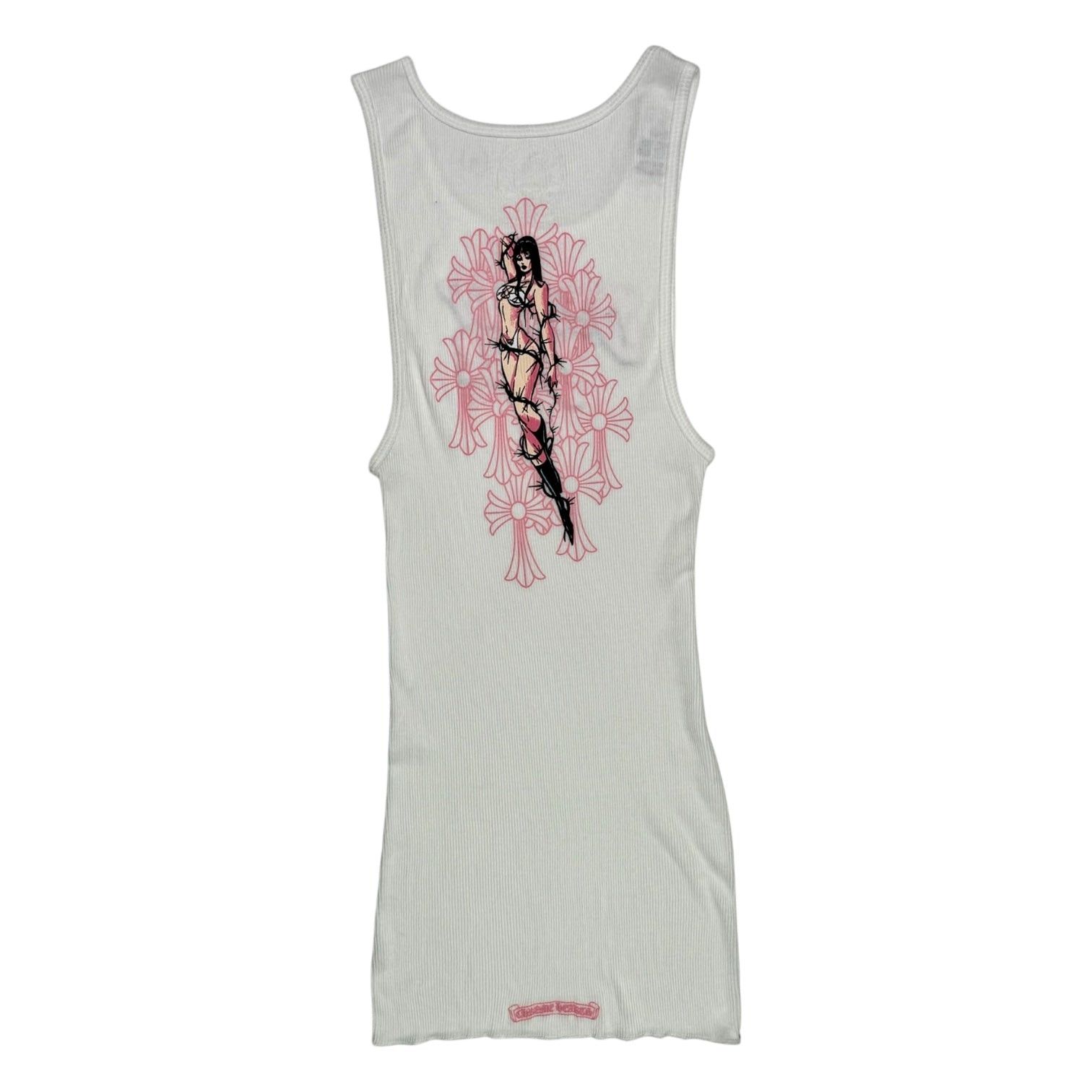 Chrome Hearts Deadly Doll Tank Top White | Grailed