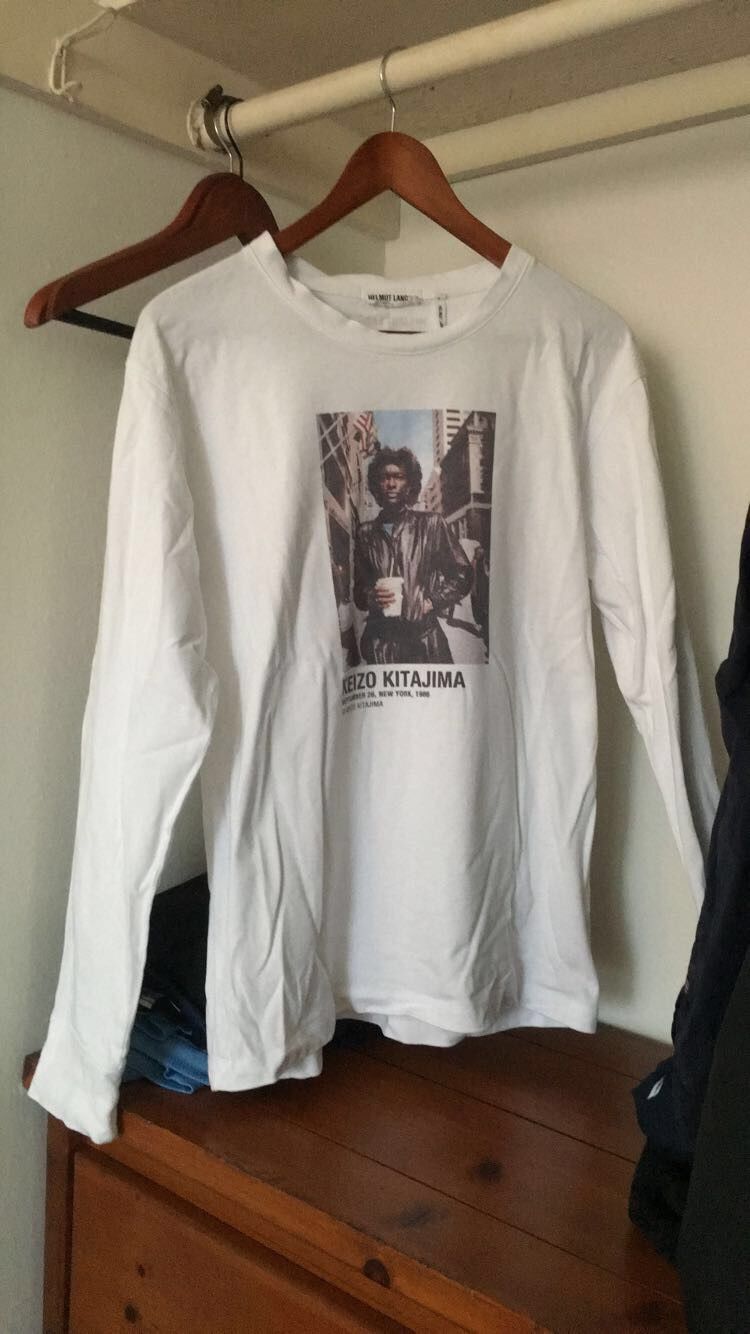 Helmut Lang Helmut Artist Series Keizo Kitajima Longsleeve L