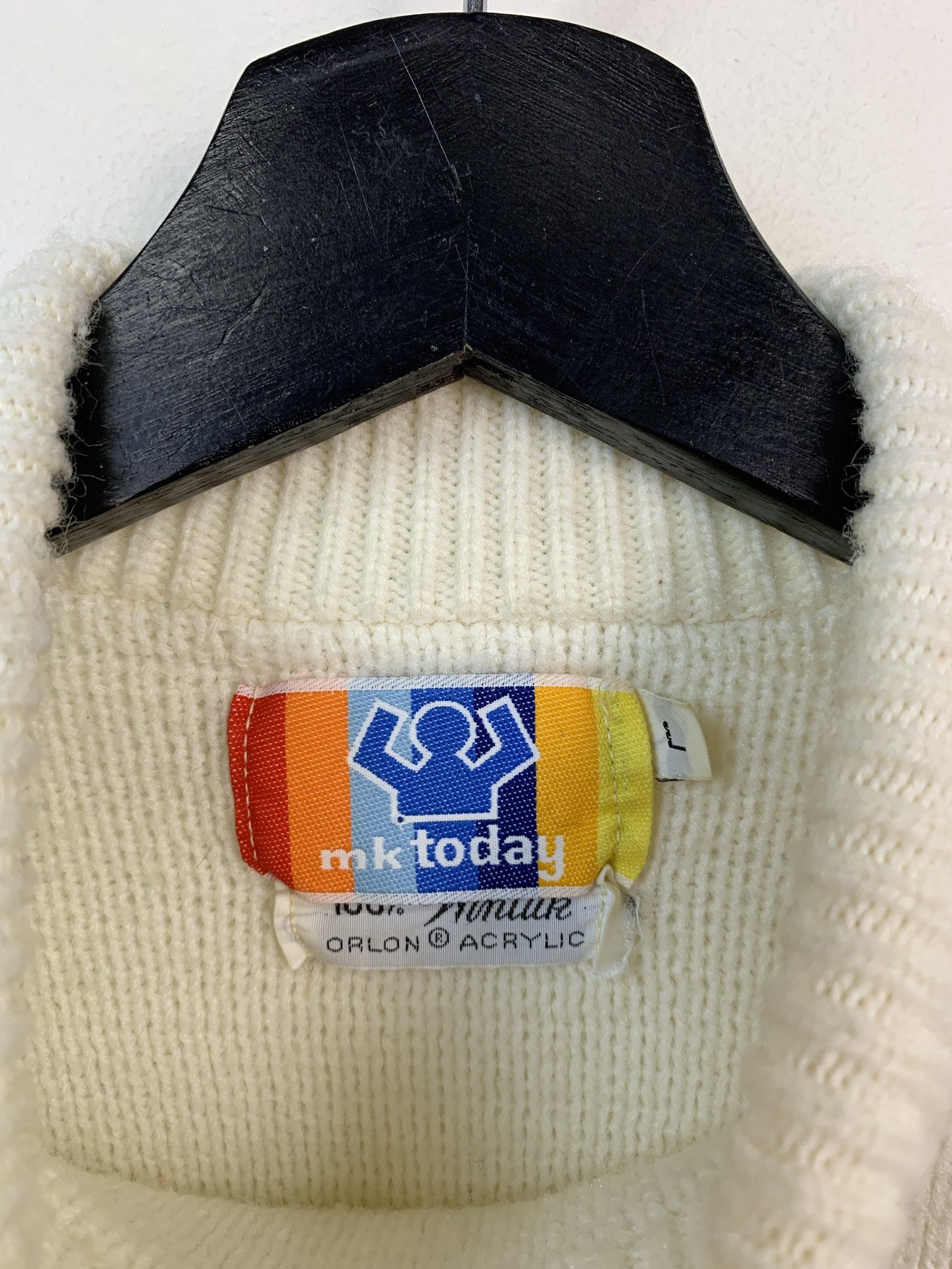 Other Vintage Sweater 1990s Knit MK Today Snow Band Turtleneck Knit Sweater Size L Size US L / EU 52-54 / 3 - 2 Thumbnail
