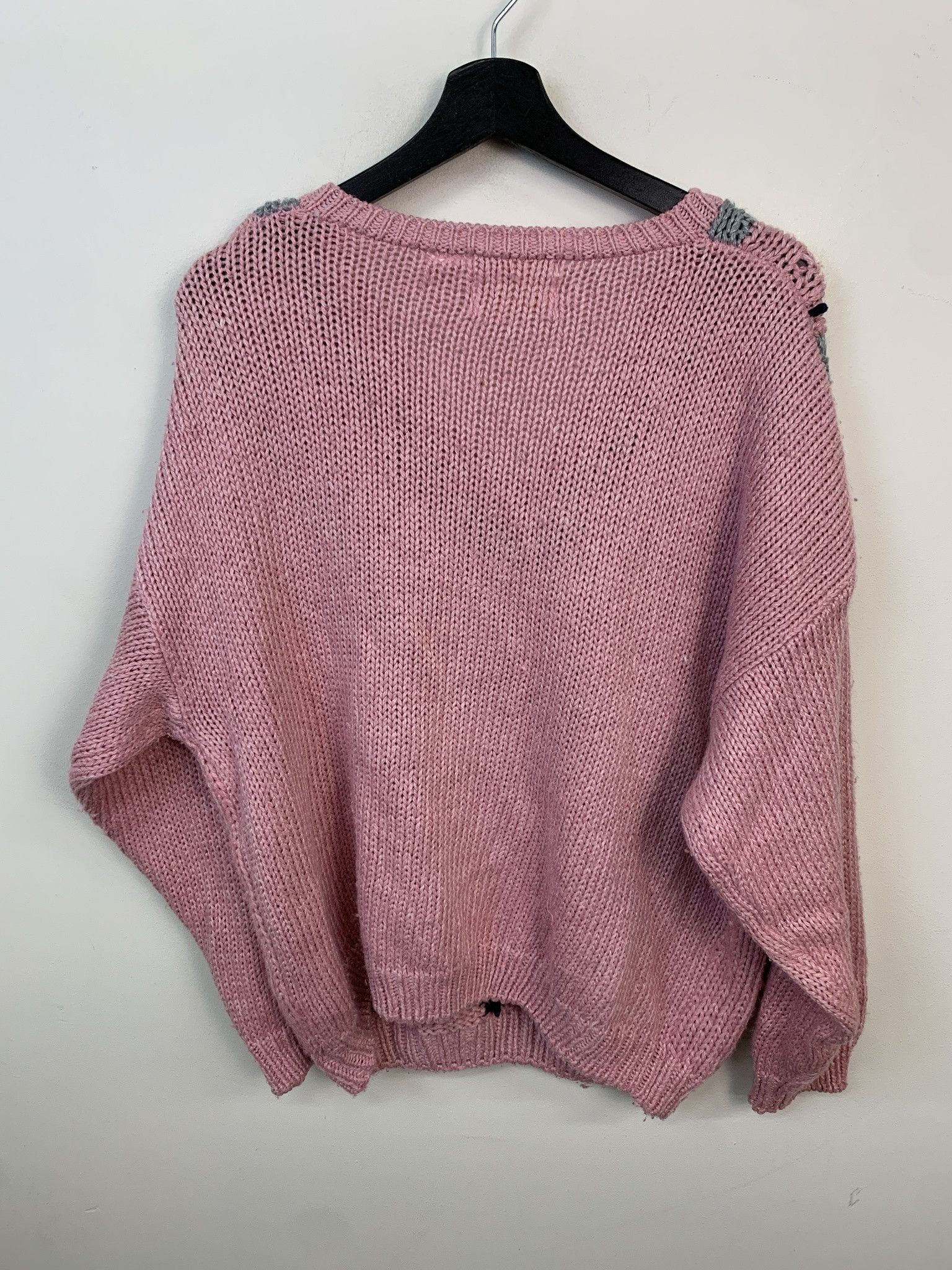 Other Vintage Sweater 1990s Knit Huntington Ridge Pink Regal Neck Soft Knit Sweater Size L Size US L / EU 52-54 / 3 - 3 Thumbnail