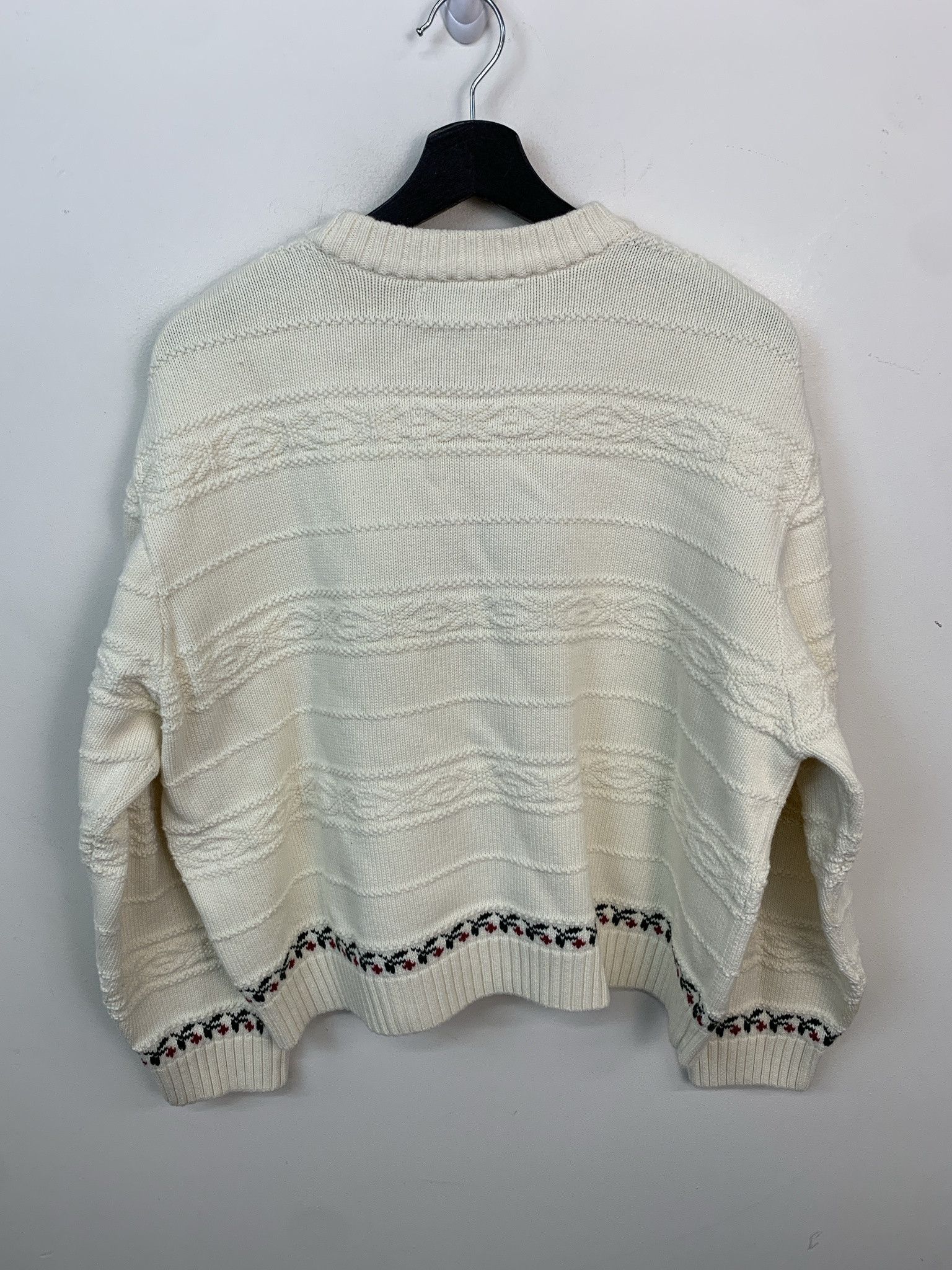 Other Vintage Sweater 1990s Knit Cabelas Bird Embroidered Raised 3D Knit Sweater Size L (XL) Size US L / EU 52-54 / 3 - 3 Thumbnail