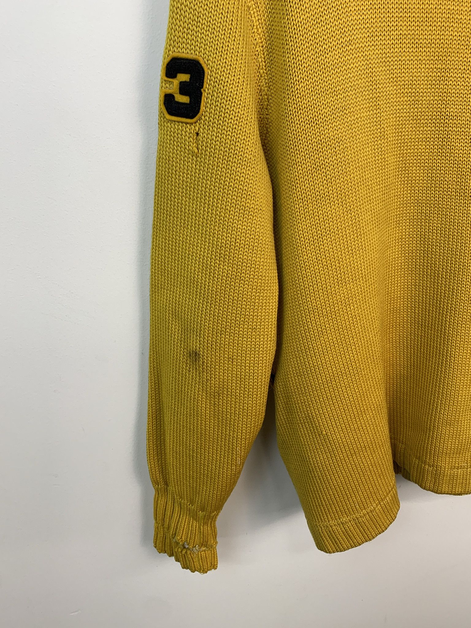 Other Vintage Sweater 1950s Varsity Cardigan Knit Sweater Size M Size US M / EU 48-50 / 2 - 7 Thumbnail