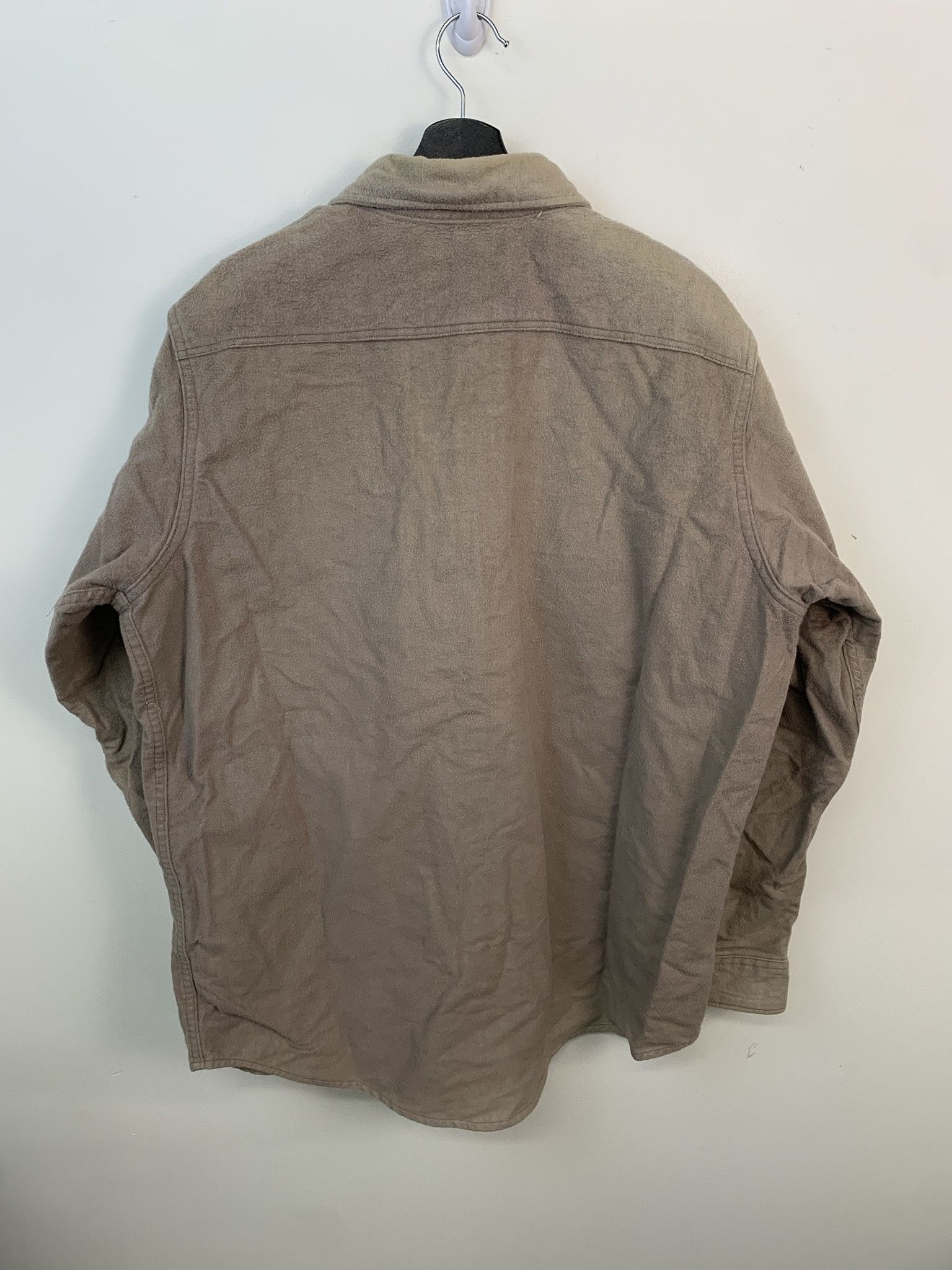Flannel Vintage Flannel 1990s St Johns Bay Tan Thick Flannel Size XL Size US XL / EU 56 / 4 - 3 Thumbnail