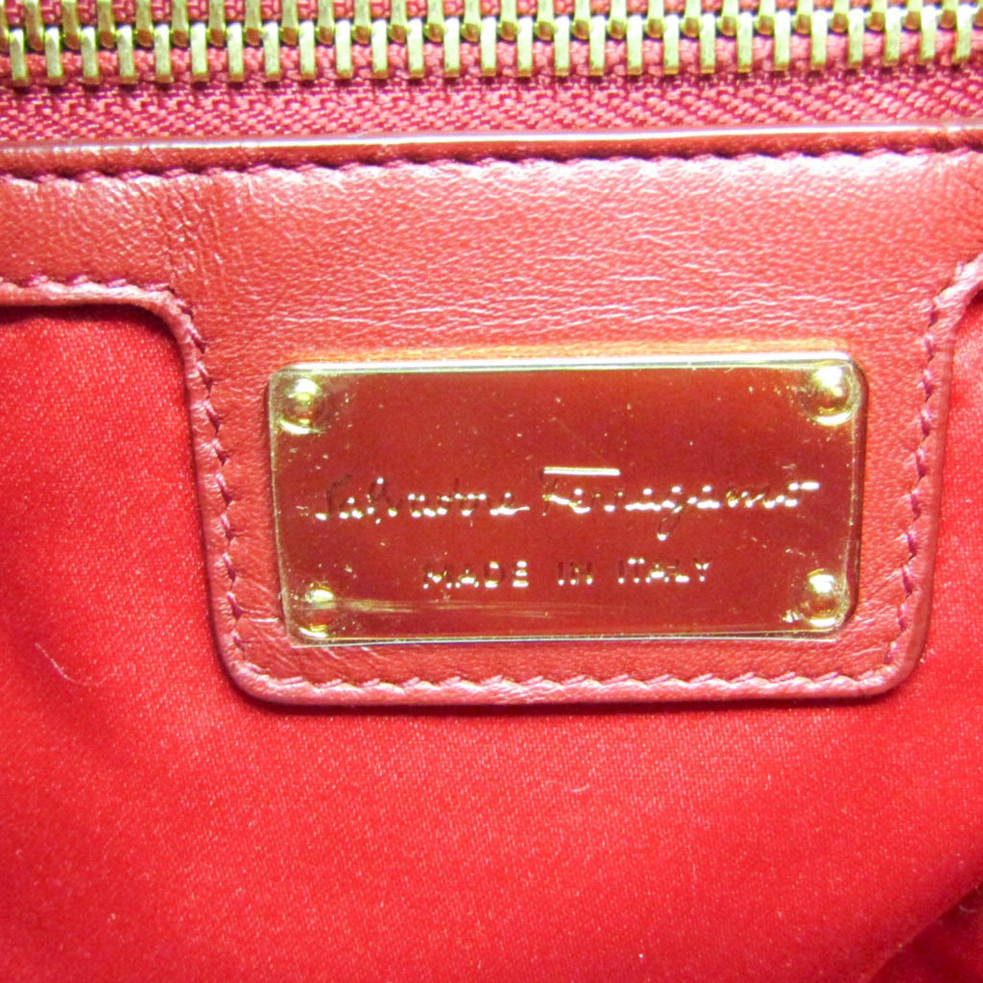 Salvatore Ferragamo Gancini Multicolour Leather Handbag (Pre-Owned) Size ONE SIZE - 8 Thumbnail