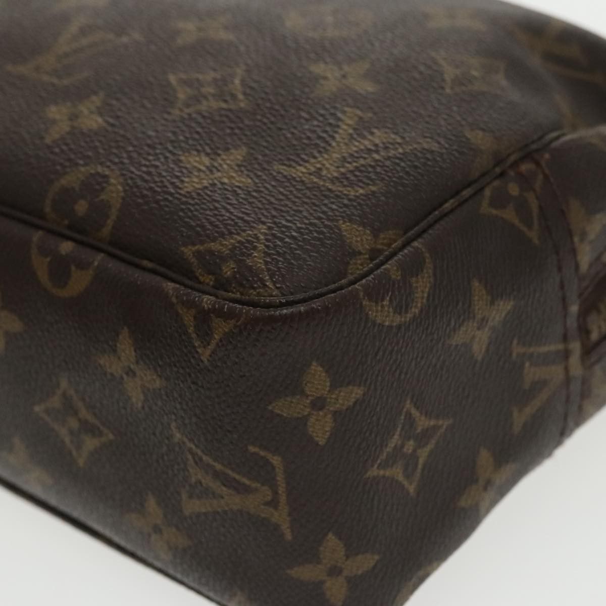 Louis Vuitton Trousse Toilette 28 Brown Canvas Clutch Bag (Pre-Owned) Size ONE SIZE - 8 Thumbnail
