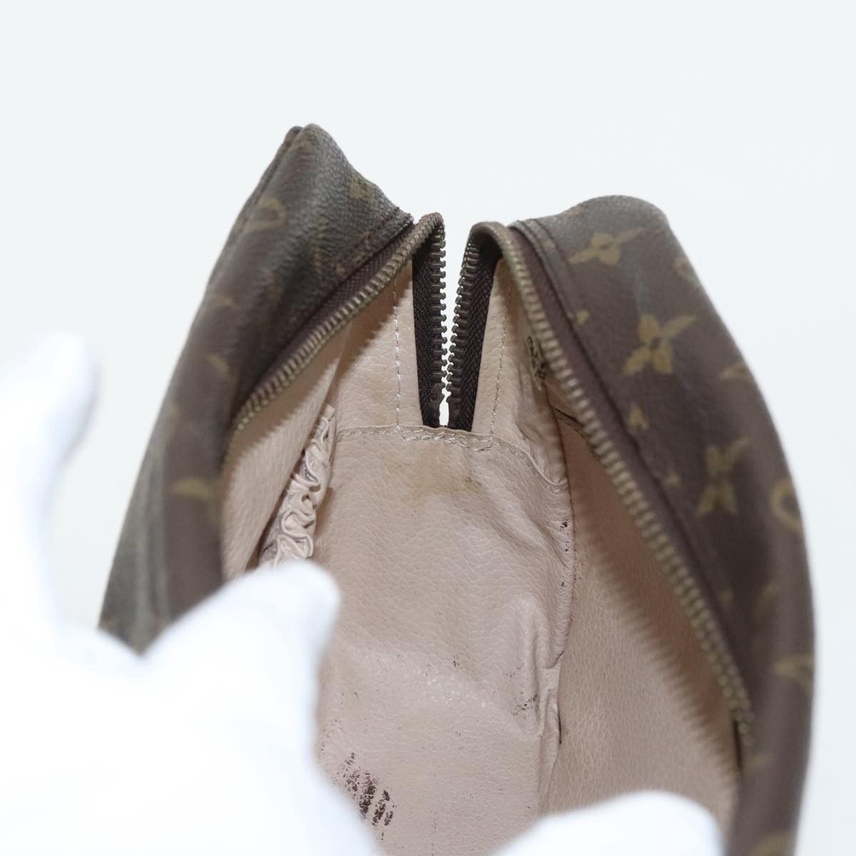 Louis Vuitton Trousse Toilette 28 Brown Canvas Clutch Bag (Pre-Owned) Size ONE SIZE - 17 Thumbnail