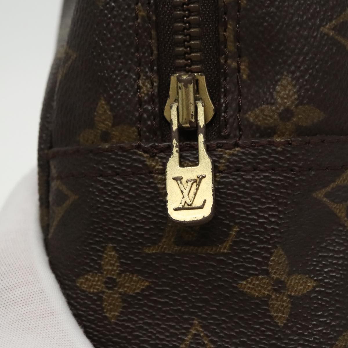 Louis Vuitton Trousse Toilette 28 Brown Canvas Clutch Bag (Pre-Owned) Size ONE SIZE - 10 Thumbnail
