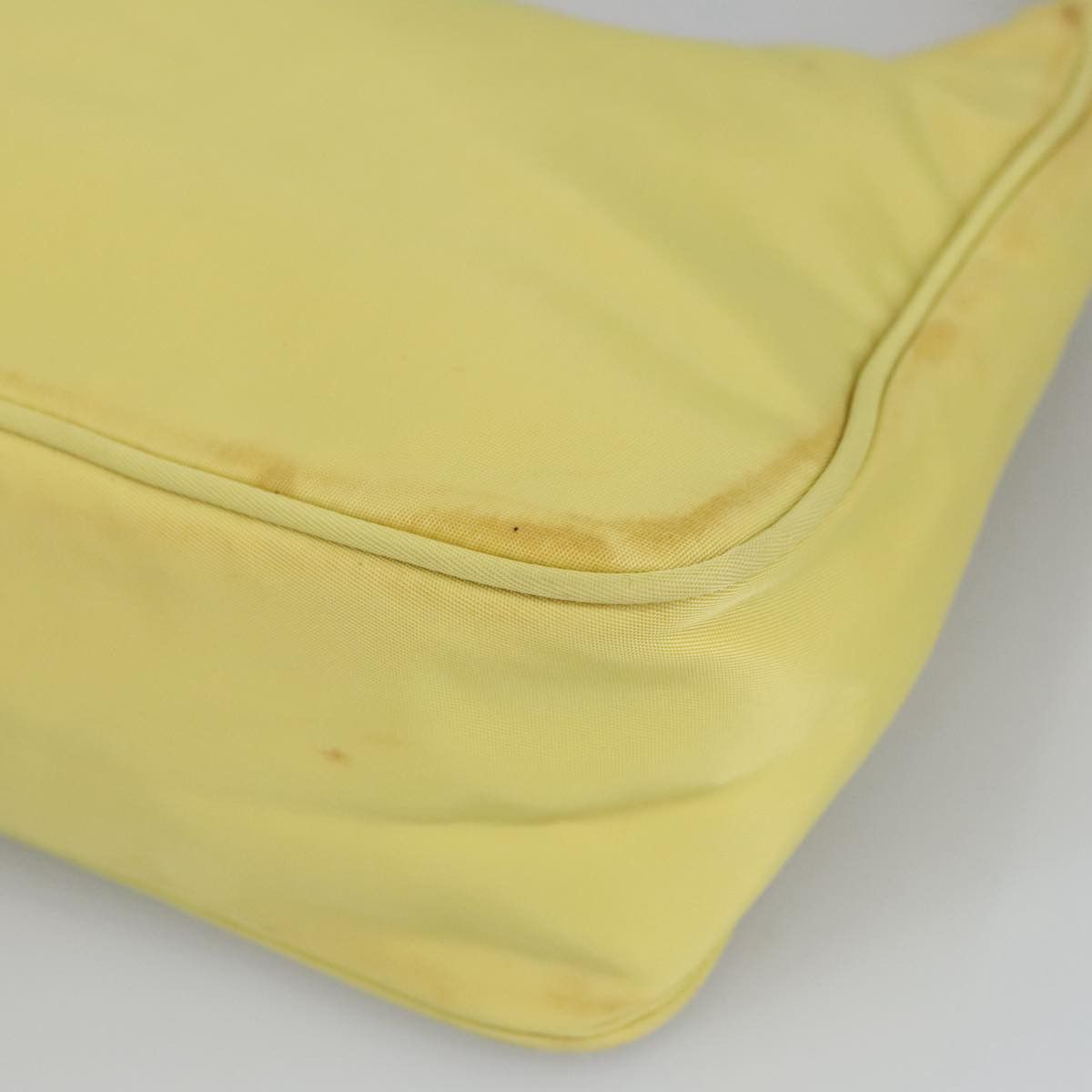 Prada Re-Nylon Yellow Synthetic Handbag (Pre-Owned) Size ONE SIZE - 7 Thumbnail
