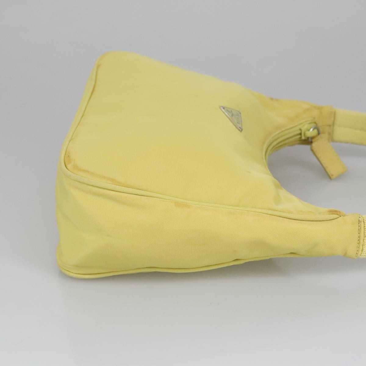 Prada Re-Nylon Yellow Synthetic Handbag (Pre-Owned) Size ONE SIZE - 3 Thumbnail