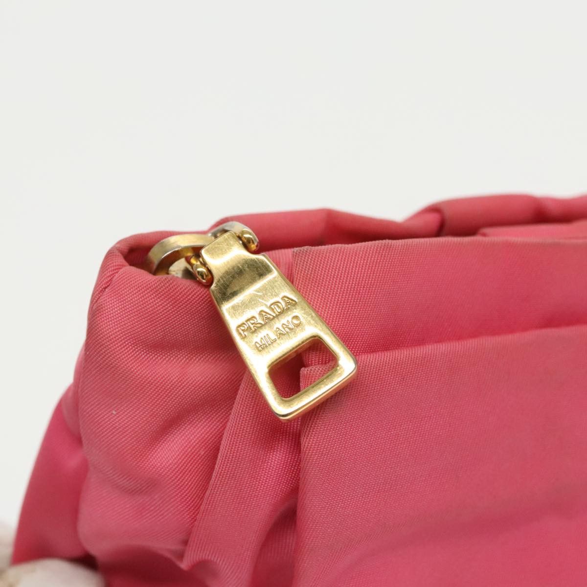 Prada Ribbon Pink Synthetic Clutch Bag (Pre-Owned) Size ONE SIZE - 10 Thumbnail