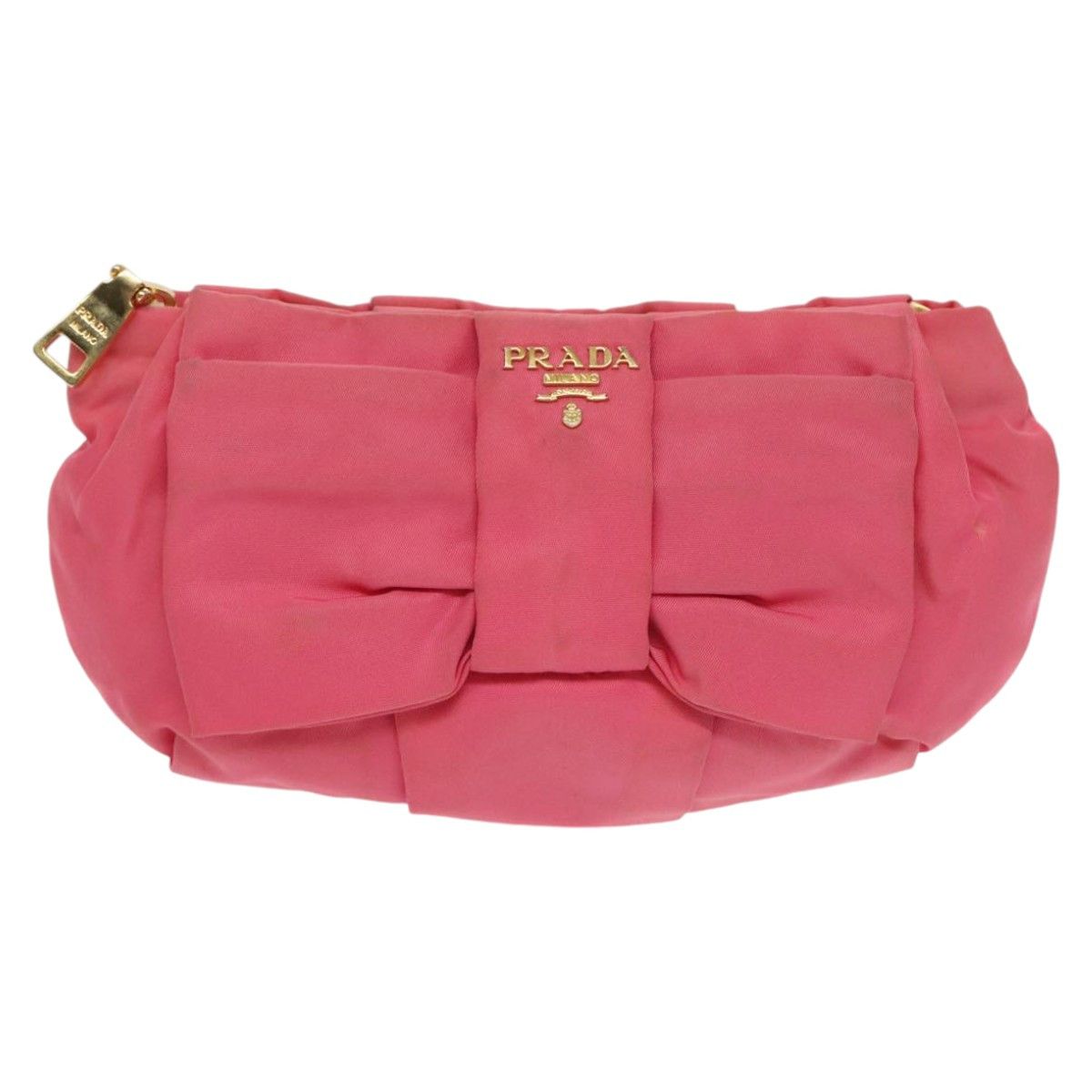 Prada Ribbon Pink Synthetic Clutch Bag (Pre-Owned) Size ONE SIZE - 14 Thumbnail
