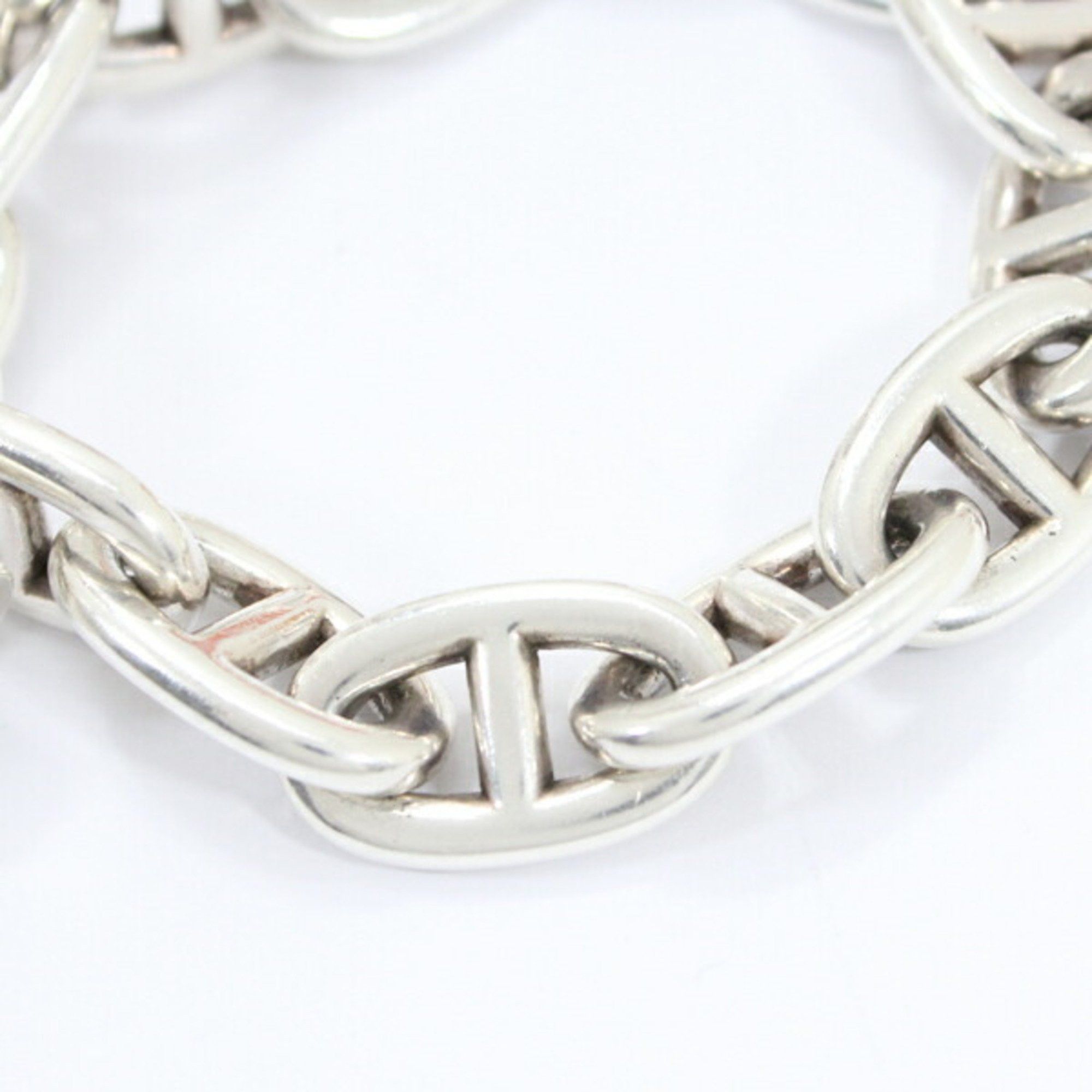 Hermes Hermes Bracelet Chaine d'Ancre TGM Chain 12 Links Silver 925 SV925 HERMES 12Links Men's Women's Size ONE SIZE - 3 Thumbnail