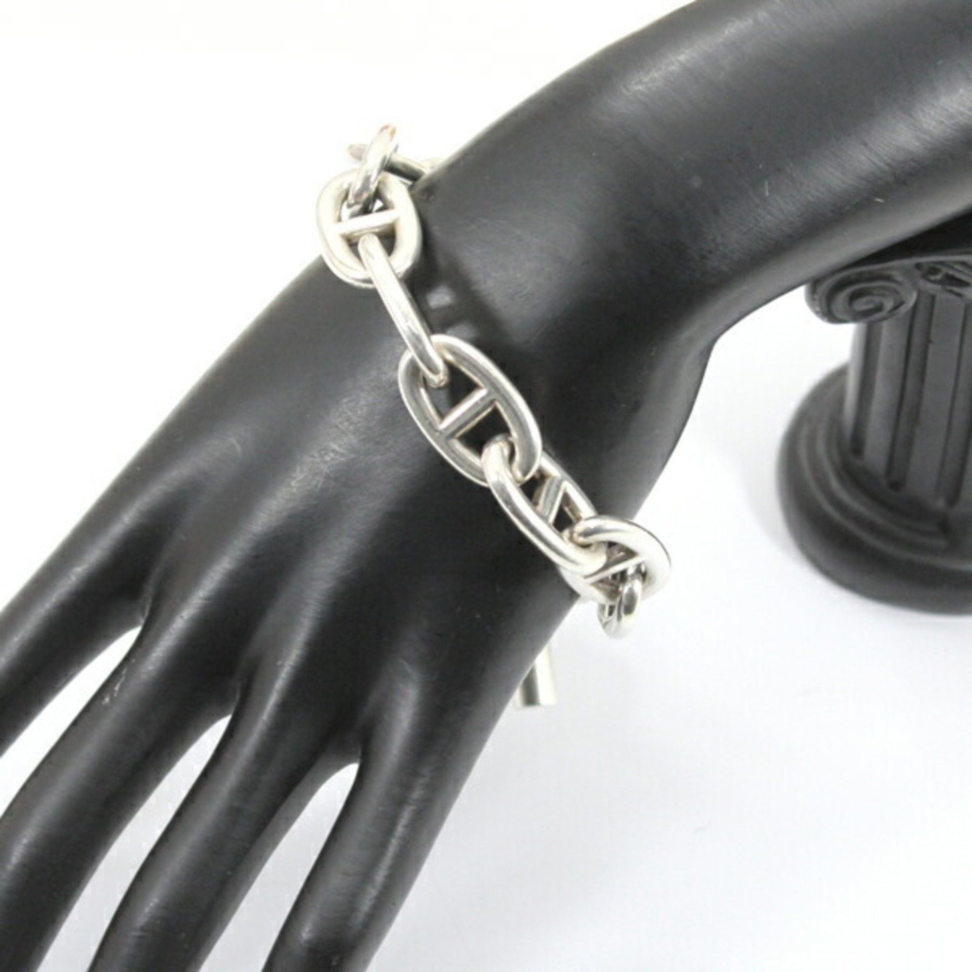 Hermes Hermes Bracelet Chaine d'Ancre TGM Chain 12 Links Silver 925 SV925 HERMES 12Links Men's Women's Size ONE SIZE - 9 Thumbnail