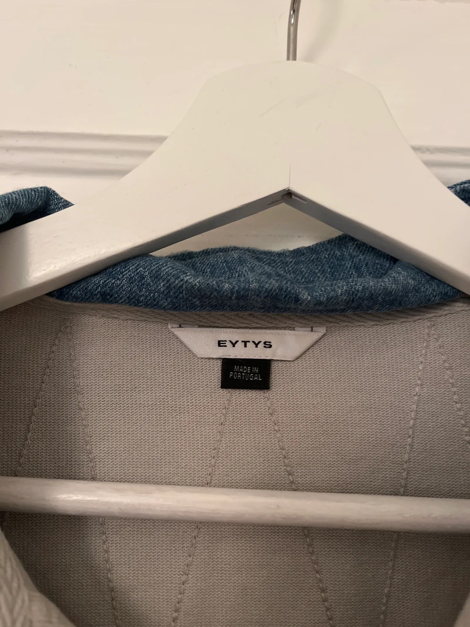 Eytys Eytys Canberra Blue Cassette Sweater Size M / US 6-8 / IT 42-44 - 3 Thumbnail