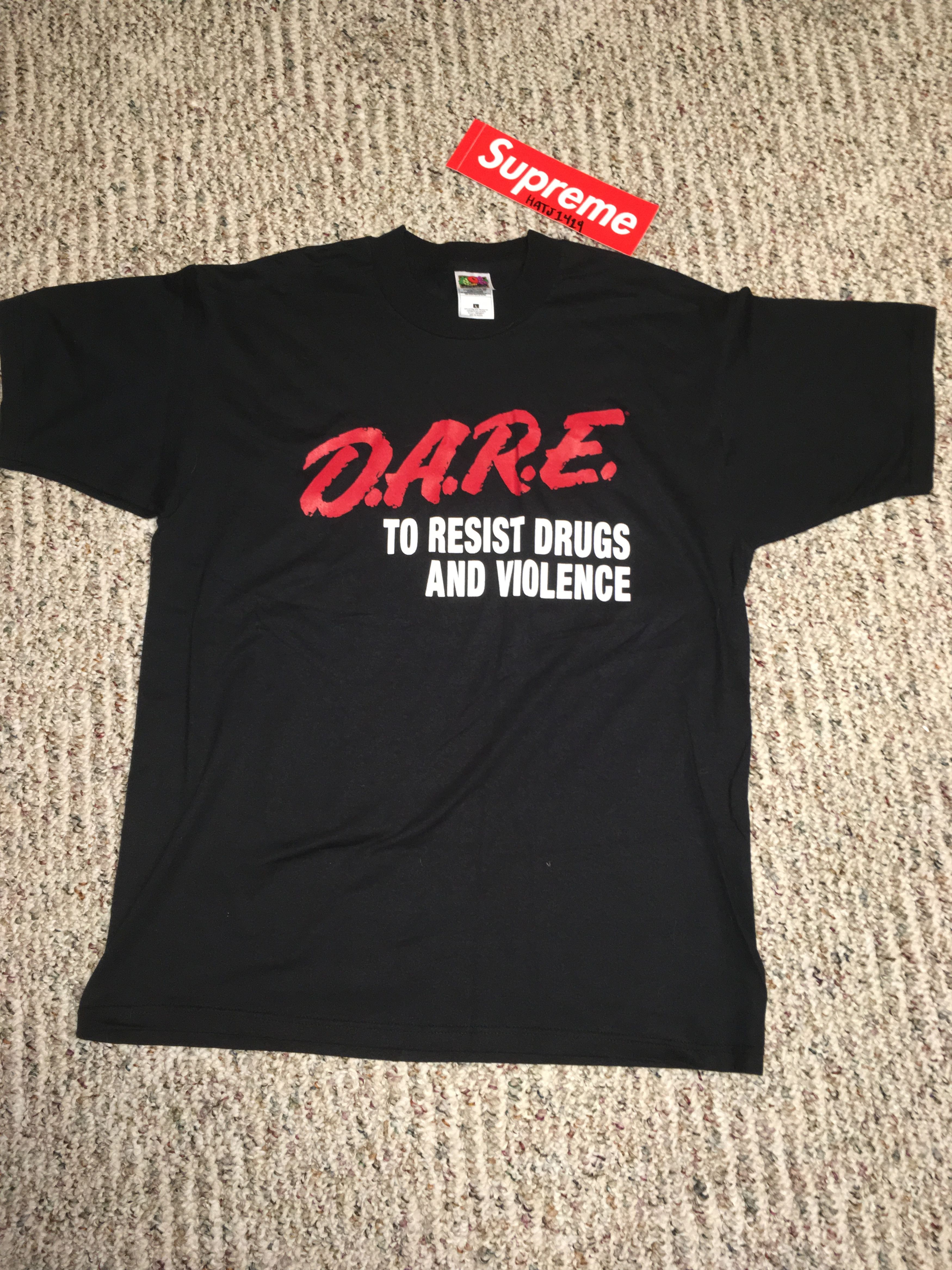 Vintage Vintage DARE D.A.R.E. To Resist Drugs and Violence Single ...