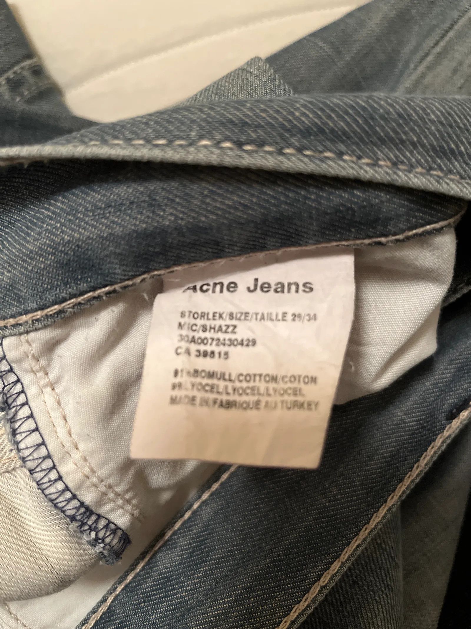 Acne Studios Acne Studios Jeans Size 29" - 3 Thumbnail