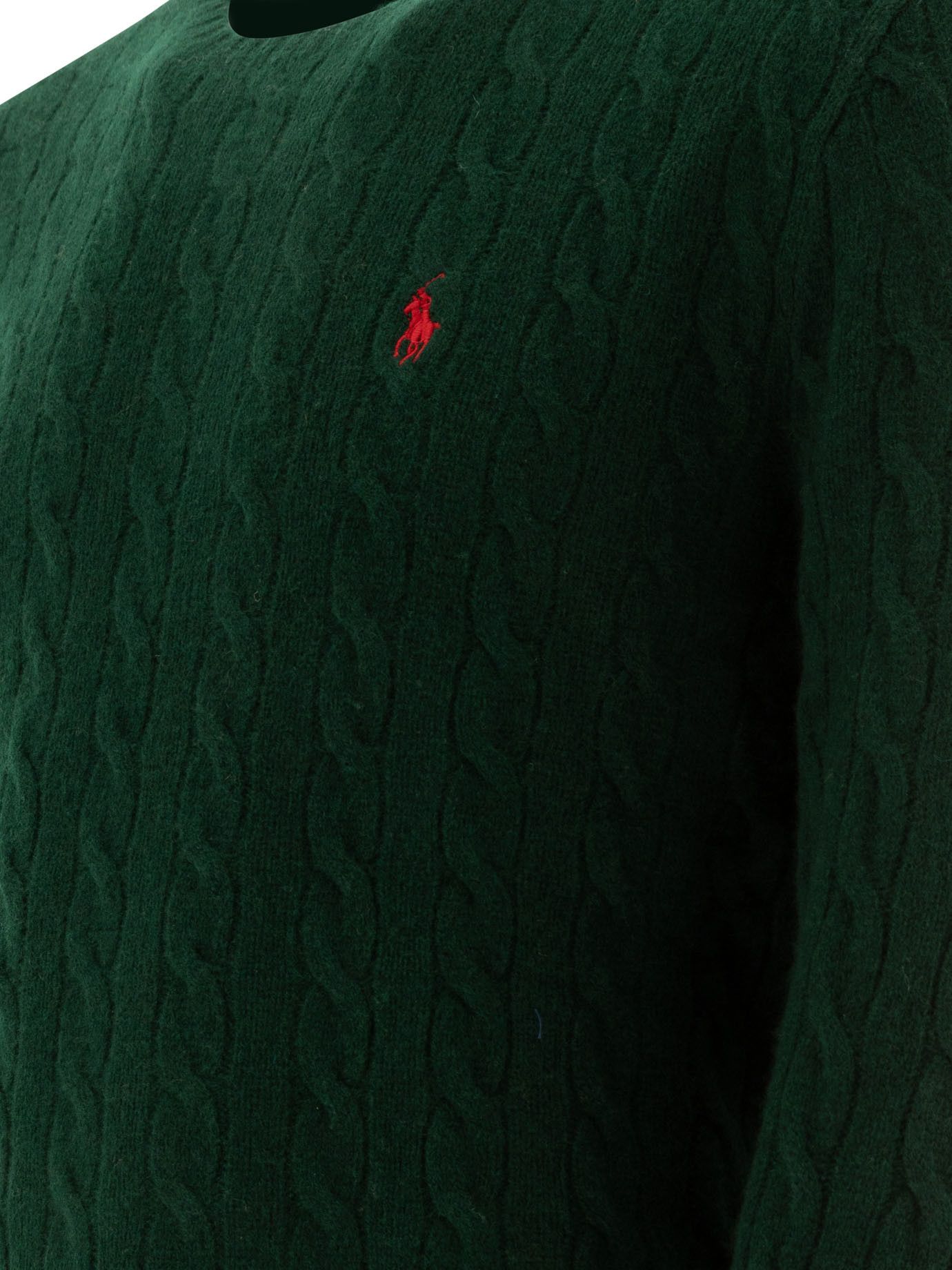 Polo Ralph Lauren Pony Cable-Knit Sweater Size US XL / EU 56 / 4 - 4 Thumbnail