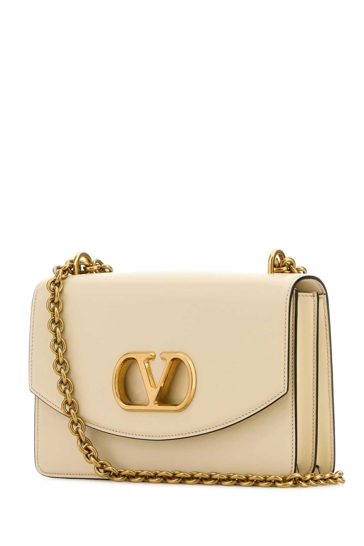 Valentino Ivory Leather Vain Shoulder Bag Size ONE SIZE - 2 Thumbnail