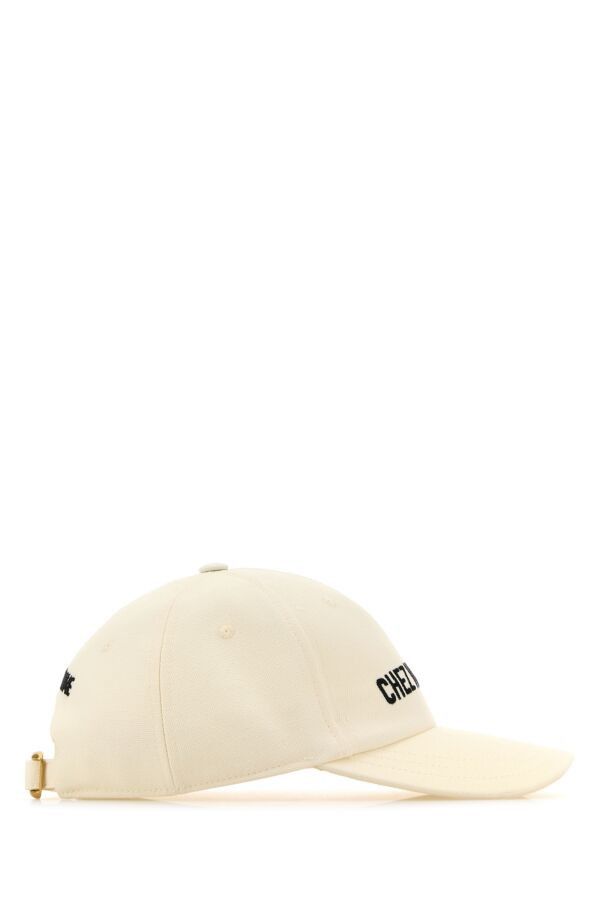 Valentino Ivory Cotton Baseball Cap Size ONE SIZE - 4 Thumbnail