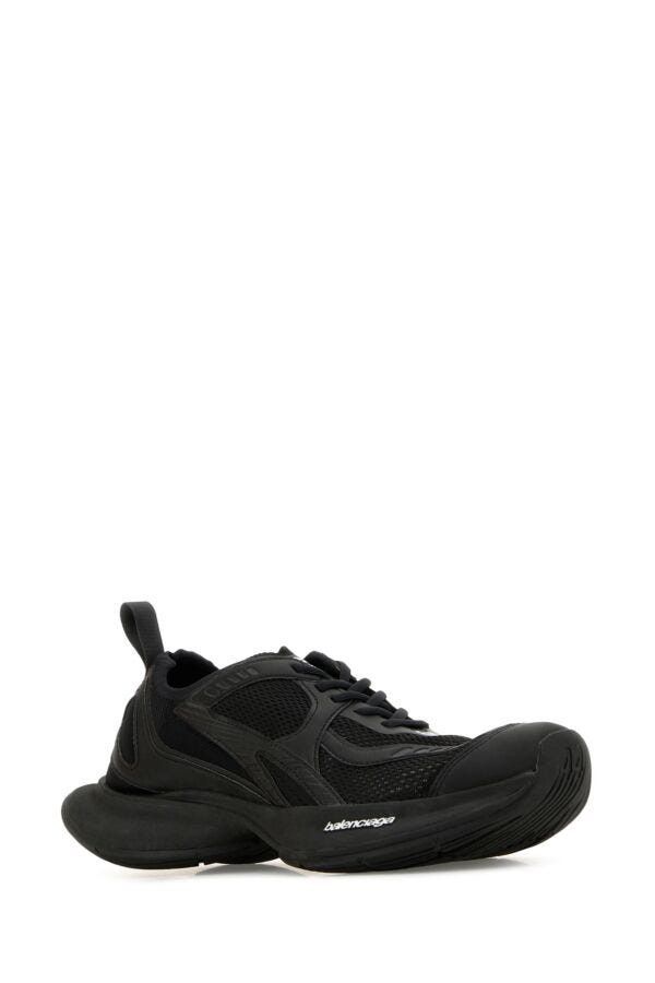 Balenciaga Black Mesh And Rubber Circuit Sneakers Size US 11 / EU 44 - 4 Thumbnail