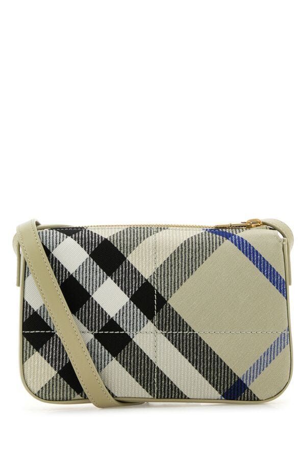 Burberry Embroidered Canvas Snip Crossbody Bag Size ONE SIZE - 5 Thumbnail