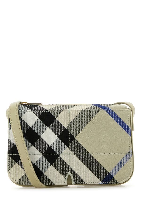 Burberry Embroidered Canvas Snip Crossbody Bag Size ONE SIZE - 3 Thumbnail