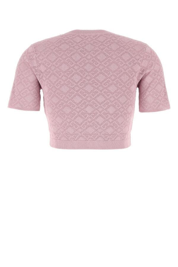 Givenchy Pink Viscose Blend Sweater Size M / US 6-8 / IT 42-44 - 4 Thumbnail