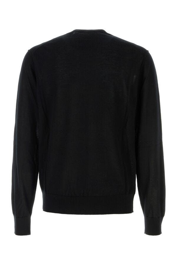 Dolce & Gabbana Black Cashmere Sweater Size US L / EU 52-54 / 3 - 4 Thumbnail
