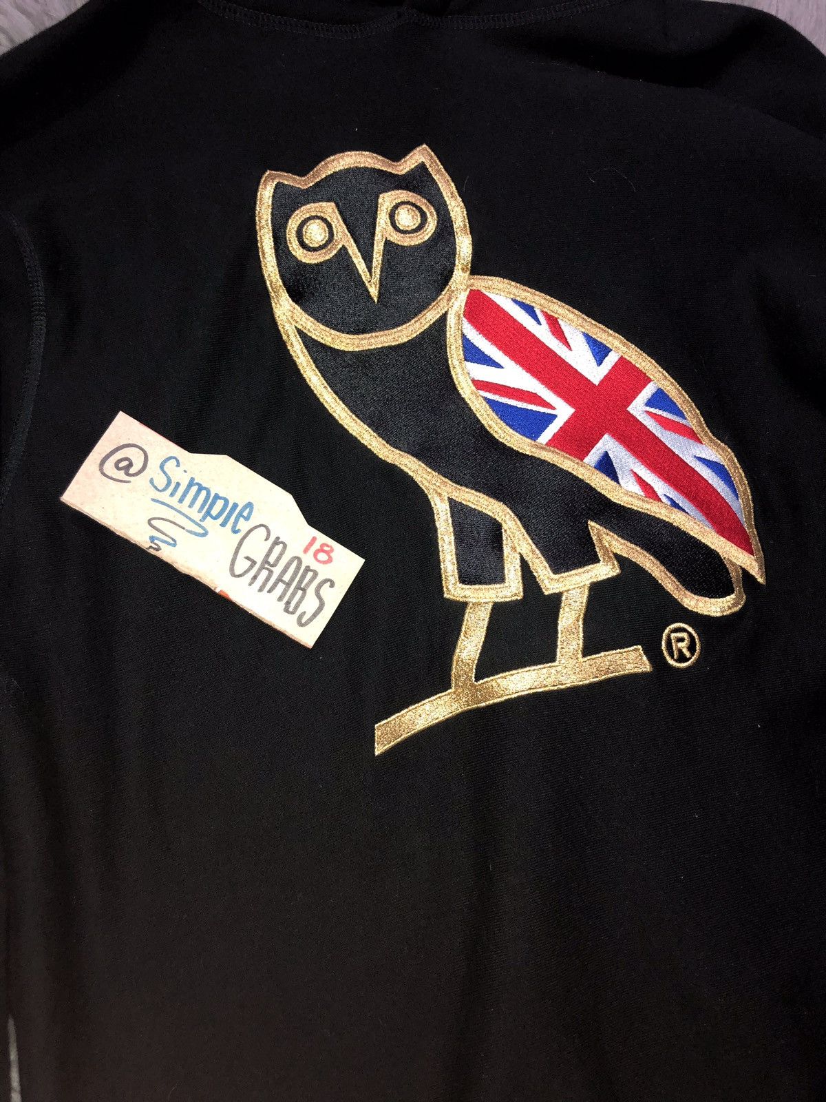 OVO London UK flag owl popular hoodie