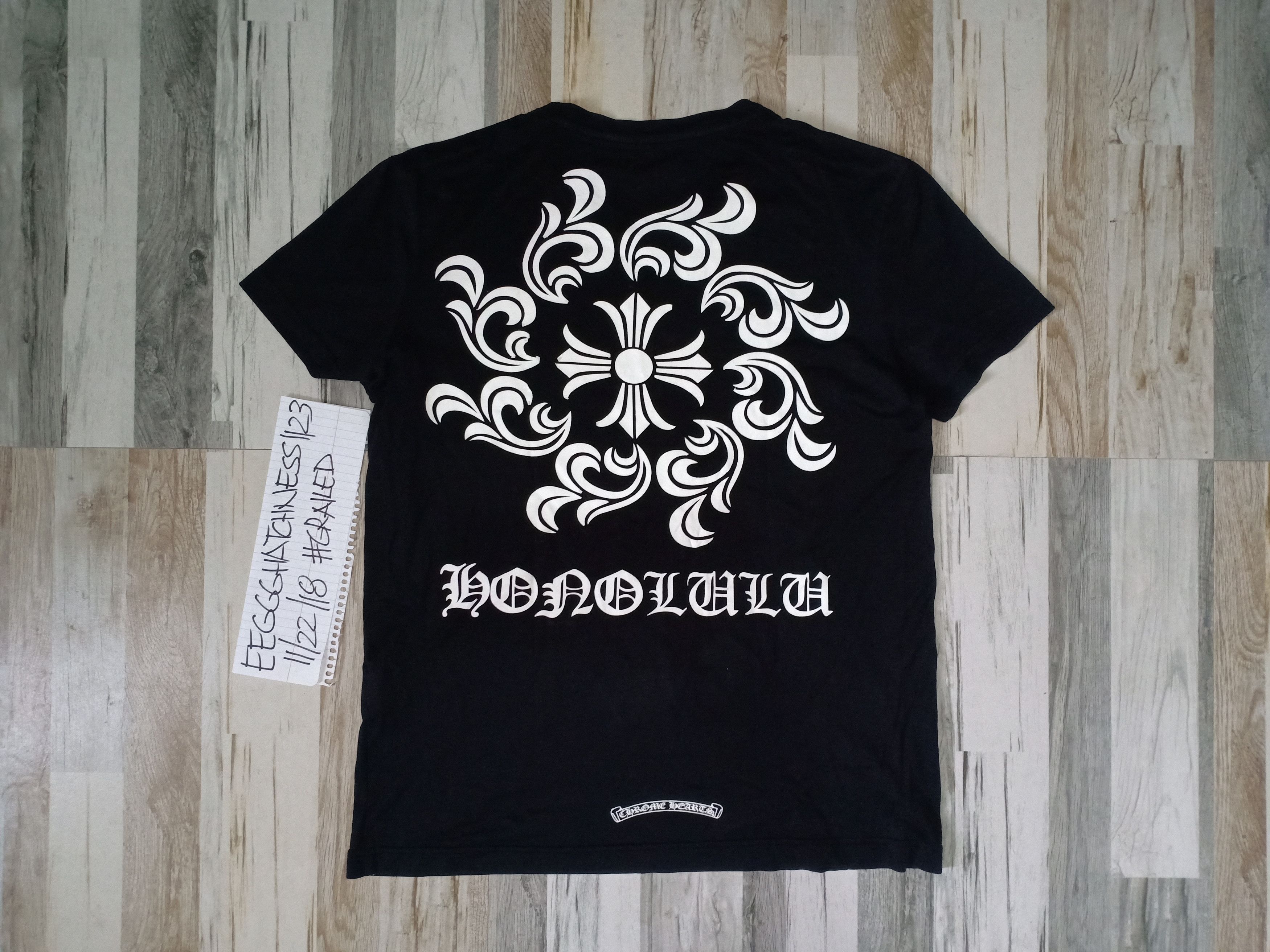 Chrome Hearts T-Shirt in Black Honolulu exclusive