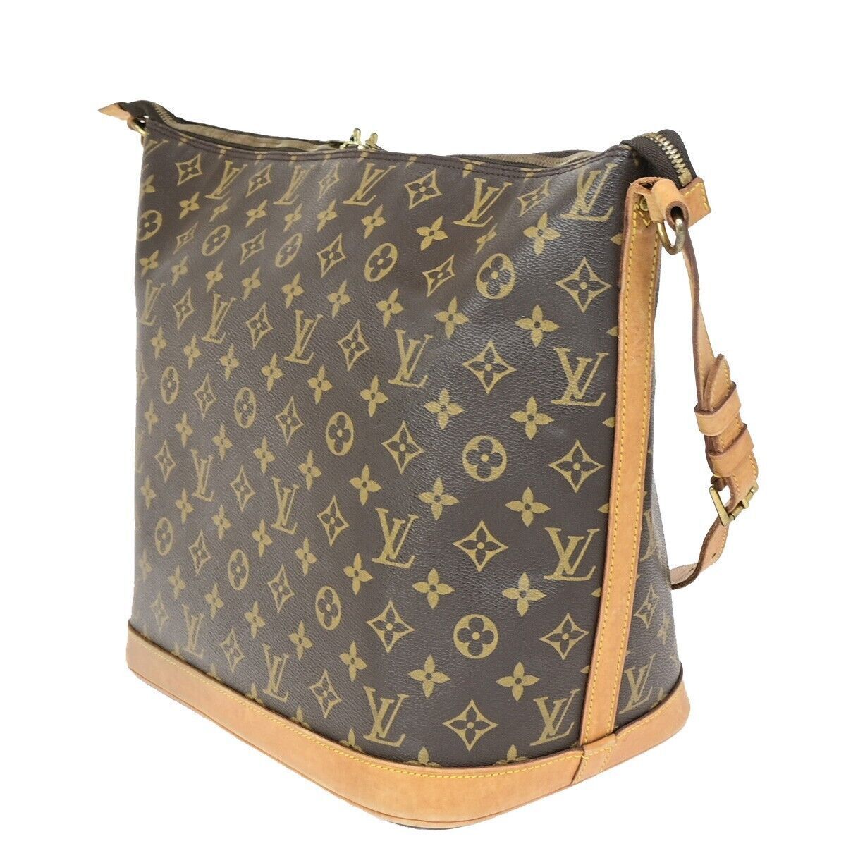 Louis Vuitton Amfar Brown Canvas Handbag (Pre-Owned) Size ONE SIZE - 11 Thumbnail