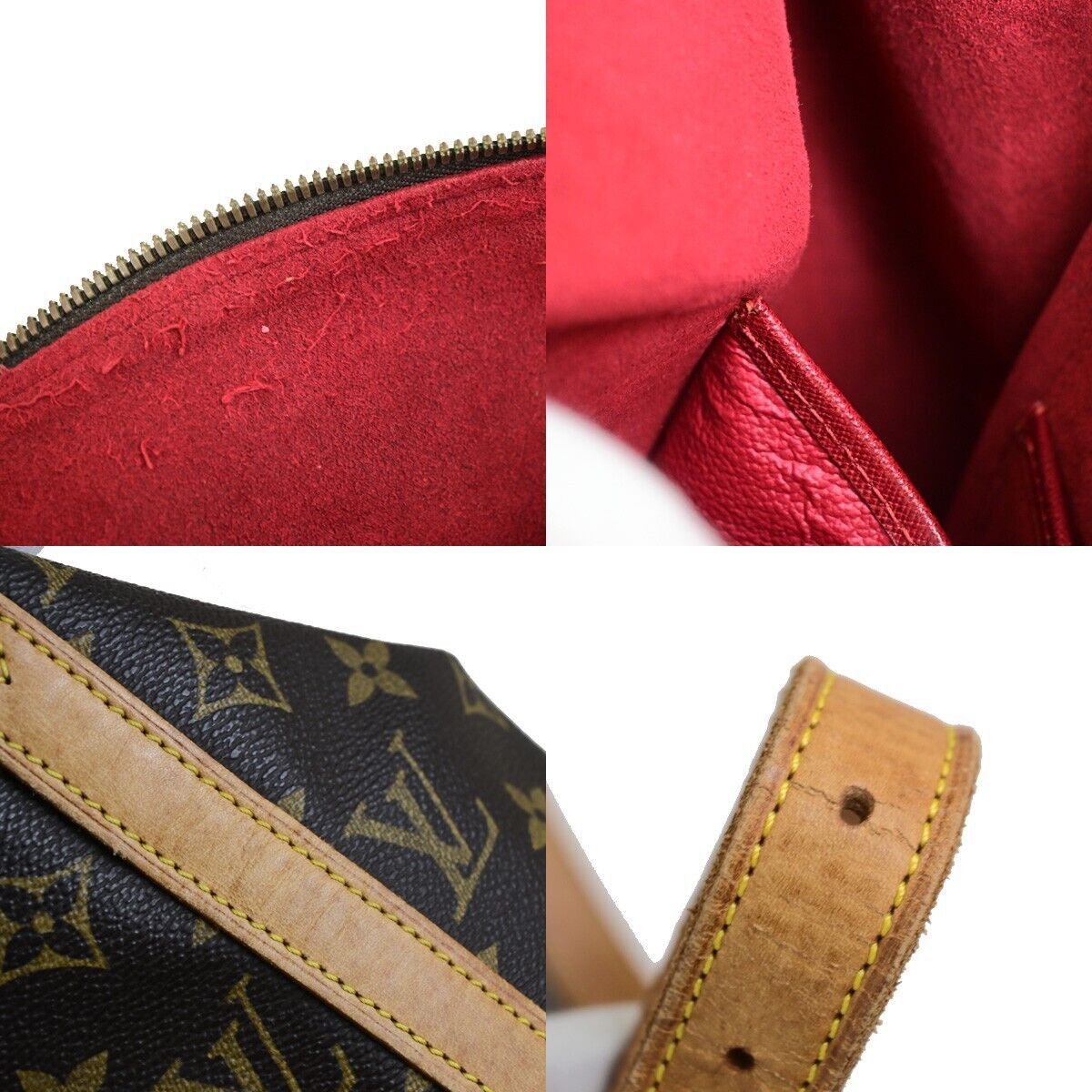 Louis Vuitton Amfar Brown Canvas Handbag (Pre-Owned) Size ONE SIZE - 17 Thumbnail