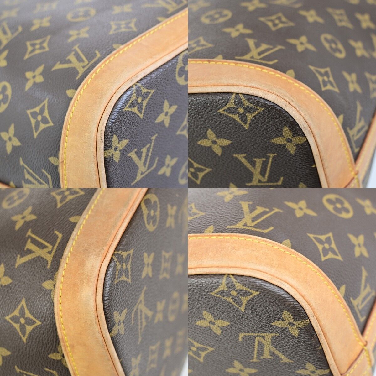 Louis Vuitton Amfar Brown Canvas Handbag (Pre-Owned) Size ONE SIZE - 6 Thumbnail